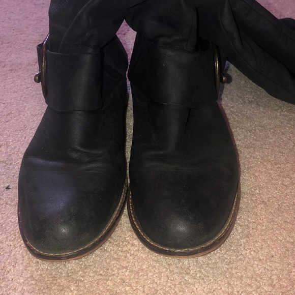 Steve Madden black Satirday boots - Picture 5 of 8